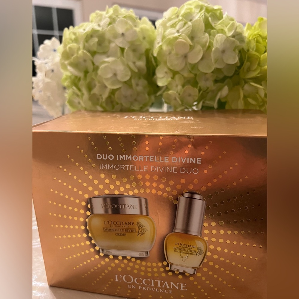 L'OCCITANE Holiday Immortelle Divine Duo SkinCare Set
